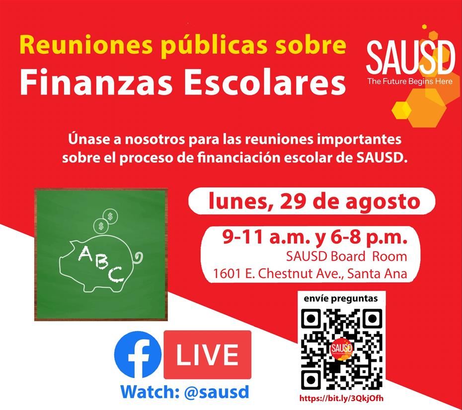 Budget Town Hall Meetings - Spanish